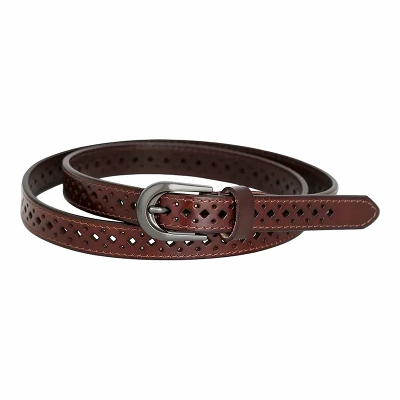 Kids Vintage Leather Belt