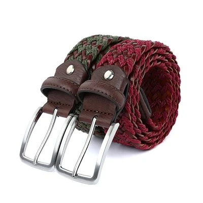 Braided Leather Belt
