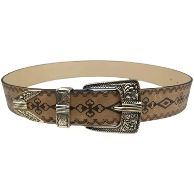 Perforated Leather Belt