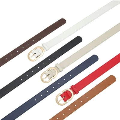 Skinny Leather Belt